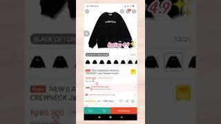 Shopee Haul Sweater Unisex On Shopee #Shorts #shopeeid #shopeehaul #haul #racunshopee