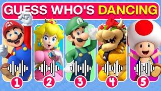 Guess Who Is Dancing? Mario Edition - Fun Challenge! Part 2