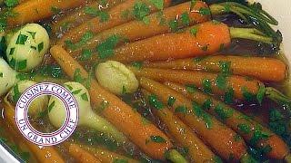 Carottes nouvelles en cocotte d'Alain DUCASSE