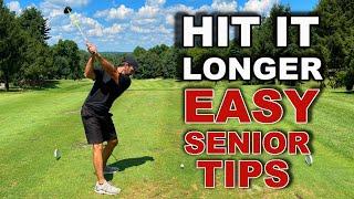 Hit It LONGER As You Get OLDER |  Best Driver Swing For Senior Golfers