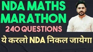 NDA MATHS MARATHON 2024 | RAVI JANGRA SIR