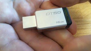 Kingston DT50 3.0 USB Flash Drive - Disassembly