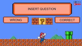 Super Mario Game in PowerPoint | Editable Template