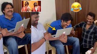 Chief Pawan Kalyan Hilarious Reaction After Seeing #BRO The Avatar Teaser|Sai Dharam Tej |Mana Power