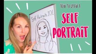 How To Draw A Self Portrait: For Kids!