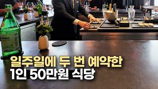 일주일동안 두 번 예약한 1인 50만원 혼밥