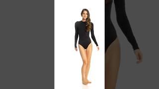 Billabong Women's Reissue Long Sleeve One Piece Swimsuit | SwimOutlet.com