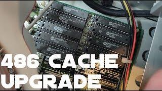 486 DX4 100 CPU and Cache Upgrade + Benchmarking