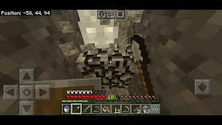 Me and Herballeaf dig straight down in Minecraft