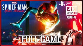 SPIDER-MAN: MILES MORALES PS5 Full Gameplay Walkthrough (4K 60FPS) No Commentary Ultra HD