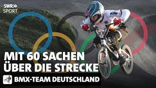 BMX-Race: Das deutsche Team am Start-Gate von Olympia | SWR Sport