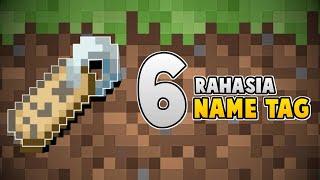 6 RAHASIA NAME TAG YANG BELUM KALIAN KETAHUI DI MINECRAFT!!