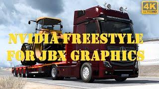 ETS2 1.45 NVIDIA FREESTYLE FOR JBX/PNG 1.7.5.4+ TUTORIAL