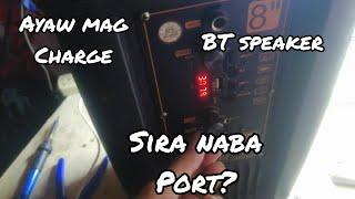 no charging indicator ayaw mag charge BLUETOOTH SPEAKER