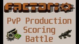 Factorio - PVP Production Scoring Battle (Teams Multiplayer Event)