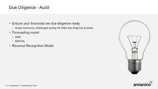 M&A Advisory Series: Planning & Due Diligence