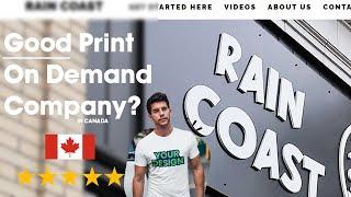 Rain Coast Print Shop REVIEW — Canadian POD (Print On Demand) Pros/Cons