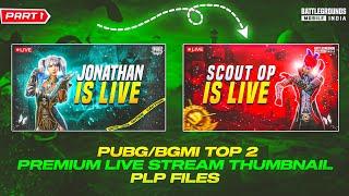 PUBG/BGMI PREMIUM Live Stream Thumbnail PLP FILES ⭐ #livestreamthumbnailsplpfiles