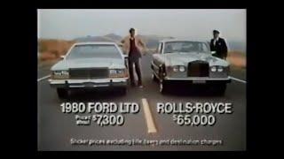 '80 Ford LTD Vs. Rolls-Royce Commercial (1979)