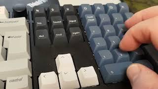 Keychron keycap sound comparison: ABS ISO-DE vs. Dye-Sub PBT ISO-DE pt. 2