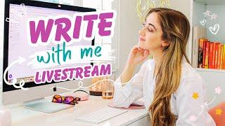 Write With Me LIVESTREAM ️ super chill writing session