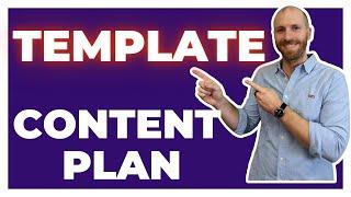 Content Plan erstellen in 15 Minuten (Gratis Vorlage!)