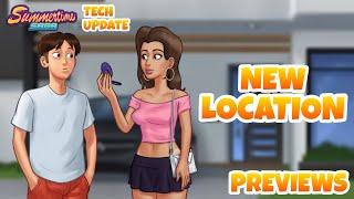 NEW MISSY HOUSE LOCATION, NEW UI's AND MORE! - Summertime Saga (Tech Update) - Previews (Part 21)