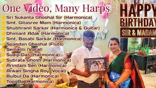 One Video, Many Harps : Celebrating Guru Sukanta Ghoshal and Guru Maa Gitasree Ghoshal's Birthday