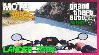 GTA V : MOTO VLOG | ROLE DE LANDER 250X   #69