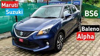 Maruti Suzuki Baleno Alpha 2020 | Baleno BS6 1.2L Interior Exterior Price Nexa