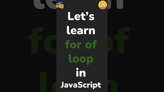 The LOOP Trick That's Simplifying JavaScript Coding | For of loop