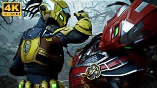 Sektor vs Cyrax Fight Scene - Mortal Kombat 1: Khaos Reigns