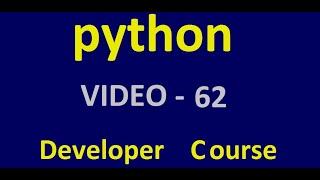 Python - Callback Function - Tutorial 1 - Video 62