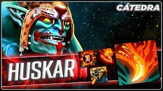 CÁTEDRA DE HUSKAR SUPPORT, PERO EN RANKED ALTO 11,000 DE MMR! #CÁTEDRA