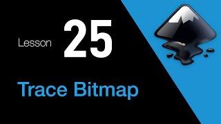 25) Trace Bitmap in Inkscape 1.3
