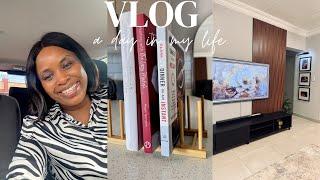 VLOG || Temu Haul | Lounge Reset | DIY | Picture Wall Light | SA YouTuber