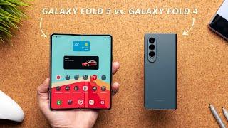 Samsung Galaxy Fold 5 vs Fold 4 Review - It's GOOD But...