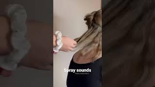 Hair salon spray #asmr #spraysounds #sprayasmr #hairsalon #hairplay