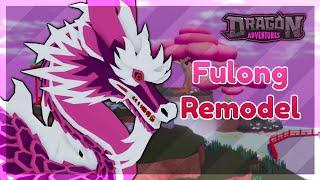 Fulong Remodel Animations  ROBLOX Dragon Adventures || DA Update, Showcase