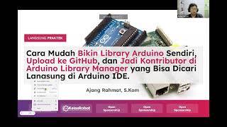 BUAT LIBRARY ARDUINO SENDIRI! Upload ke GitHub & MASUK Arduino Library Manager CEPAT!