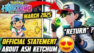 Official Statement About Ash Ketchum. ( March 2025 ) 