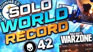 NEW WARZONE SOLO *WORLD RECORD* 42 KILL GAME BY FLUXURY (Call of Duty: Warzone)