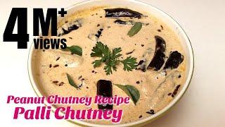 Palli Chutney | Peanut Chutney Recipe | How to make Chutney | Hyderabadi Ruchulu