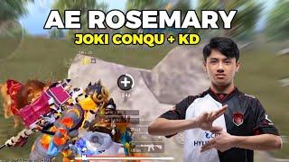 22 KILL  AE Rosemary Push Joki Conqu + KD Bareng Ade Strimer TikTok - PUBG MOBILE