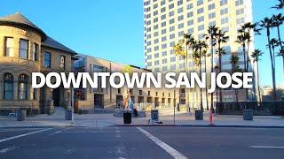 Exploring Downtown San Jose California USA Walking Tour #sanjose #downtownsanjose #sanjosecalifornia