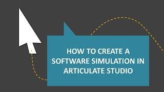 #AskELHJeff: How to create a software simulation in Articulate Studio