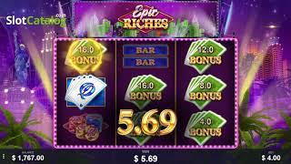 Epic Riches slot from Pariplay - Hold and Respin feature