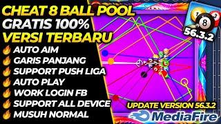 GRATIS‼️CHEAT 8 BALL POOL TERBARU 2025  UPDATE AIM TOOL GARIS PANJANG OTOMATIS 3 LINE NO BANNED