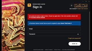 [FIXED] Rockstar "we couldn't create a sign in token"