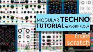 How to make Techno Track with Modular Synth (VCV Rack Tutorial)